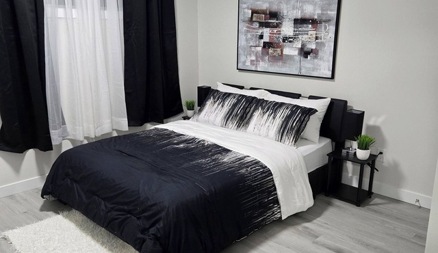 Beautiful 1 bedroom basement suite near Edmonton (YEG) airport