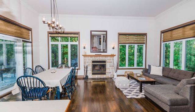 Beautiful Chalet Nestled in the Heart of Mt Tremblant. Contact for Monthly Rates