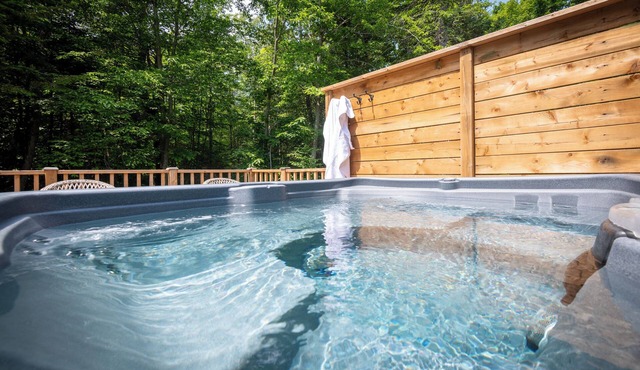 Chalet AuCalm| Ski, Spa, navigable Lake| in the mountain| 1h away from Montreal