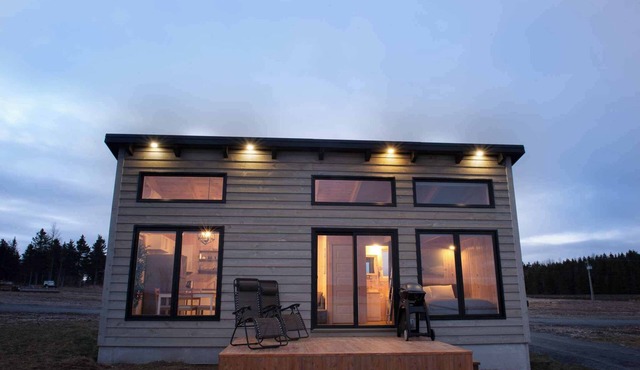 Chalet avant vue sur la mer