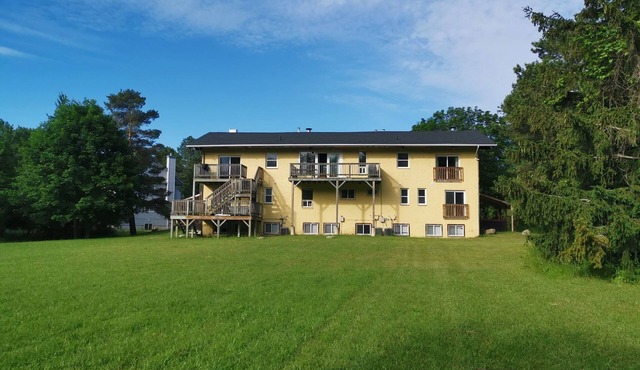 Chalet Blue - “Moose + Bear + Deer” (3 chalets, 15 bedrooms, sleeps 36)