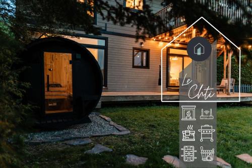 Chalet Chti - bord de l'eau mont Orford