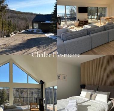 Chalet L'Estuaire, River View, Spa