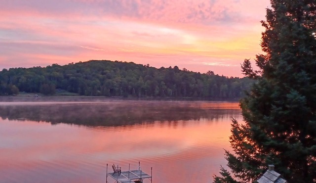 Charming 2+1-bedroom cottage on Fraser lake with AC & WiFi