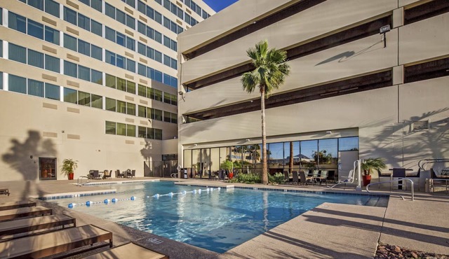 Convenient Phoenix Getaway with Outdoor Pool & Free Airport Shuttle