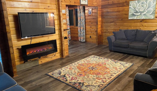 Cozy 4 bedroom cabin on secluded, charming farm