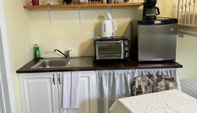 Cozy ACCESSIBLE oasis with AC, WiFi, Kitchenette in charming Vankleek Hill
