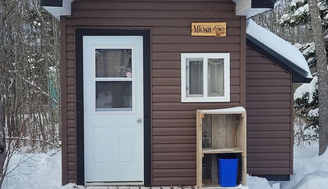 Cozy cabins for rentnPerfect for a winter getaway nPet friendly