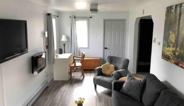 Cozy walk in ready tiny home in the heart of town, walking distance to hospital