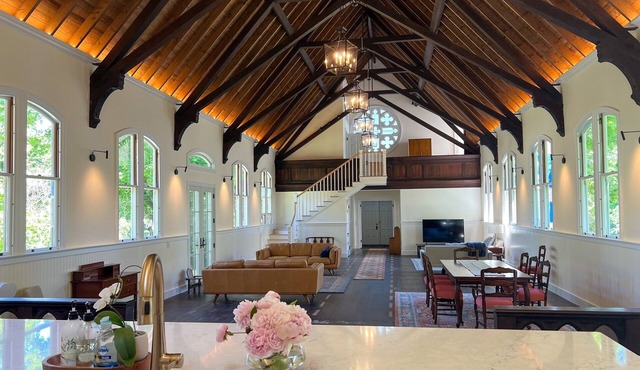 Dramatically restored beautiful Church with a soaring Grand Room in Downtown