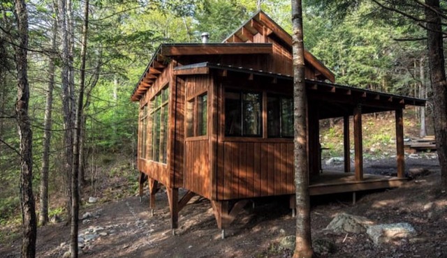 Eco-gîte with panoramic view: La Petite Nyctale