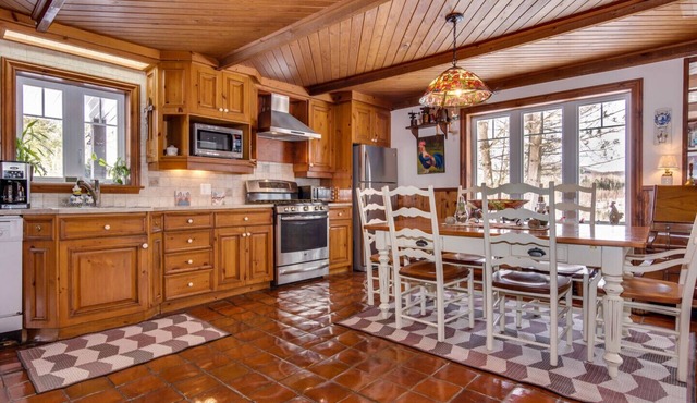 Enjoy a beautiful setting at Chalet Beau Bois