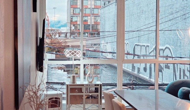 Entire Space of Modern Apartment in Downtown Vancouver Neighbourhood