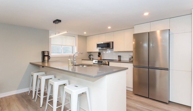 Executive high end 3 bdrm, 3 baths lower apt