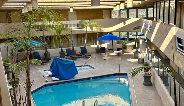 Executive King Room with Balcony, Free Breakfast and Parking Near Seal Beach