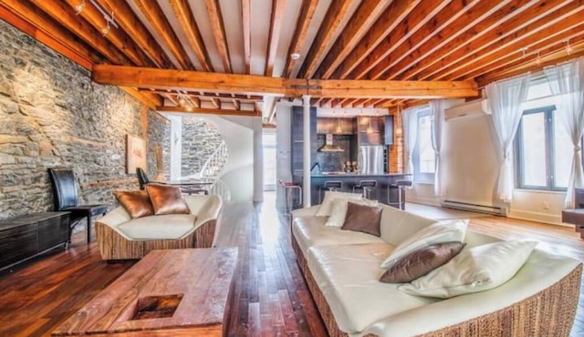 Exotic 2 Floor Penthouse Loft With Terrace