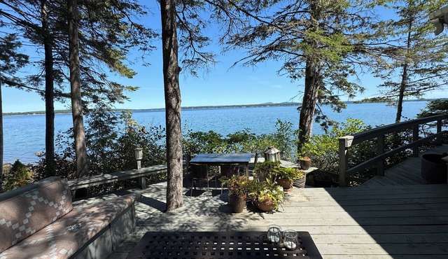 FABULOUS OCEANFRONT OASIS ~ 2 WATERFRONT COTTAGES FOR A MONTH IN BAR HARBOR!