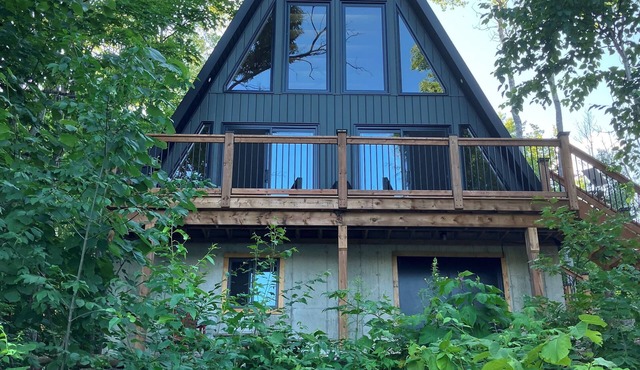 Gorgeous Lakefront A-Frame Cabin!