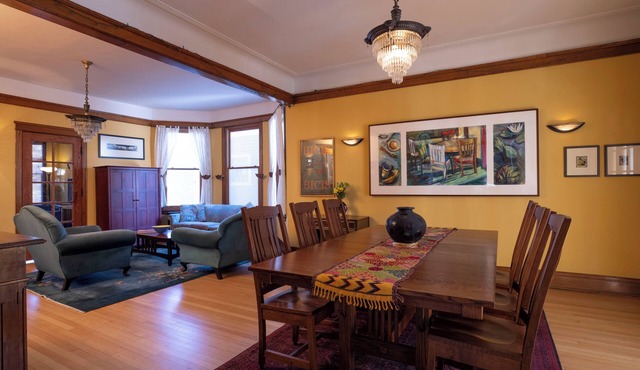 Gracious, spacious vintage home in a terrific neighborhood near the lake