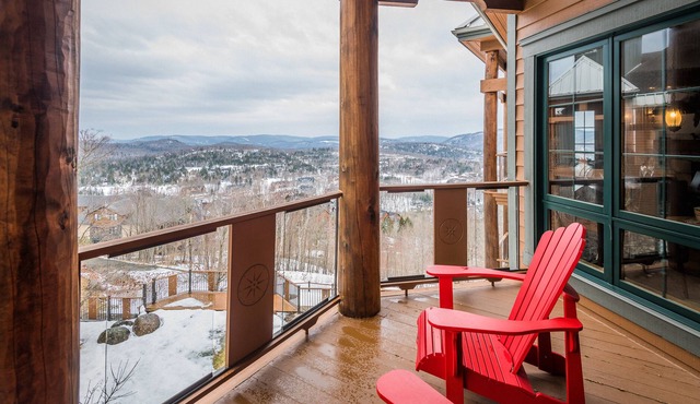 Heart of Tremblant with Pool, Hot Tub and Beach Access