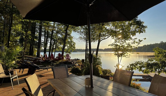 Lakeview Sunrise Island Cottage, Swim, Play Relax.