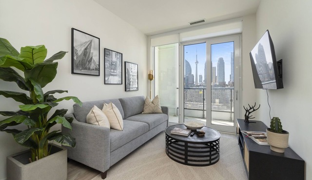 Large two bedroom condo with CN tower view!