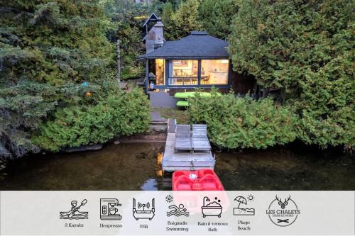 Le1615 - Lac, Quai privé- Les chalets dans le nord