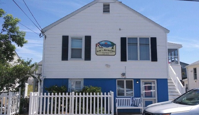 Lower deck, Salisbury Beach, Melo's Beach House Rentals