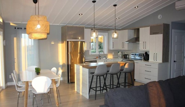 Luxueux chalet sur la plage - Baie des Chaleurs