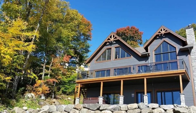 Luxury cottage, panoramic view over the entire valley/Ski Resort, 24 people