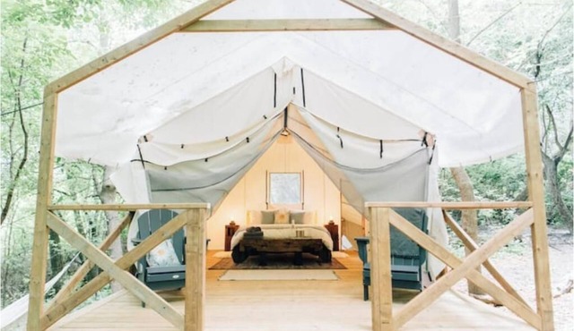 Luxury Glamping on Elora Sunflower Farm - Firefly