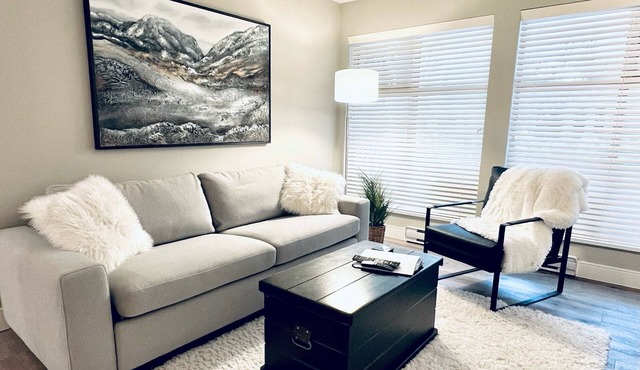 Luxury ground floor 1 bedroom condo within a 2 minute walk from Whistler village