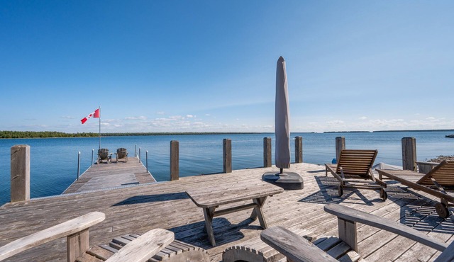 Luxury Lake Huron Retreat + Peloton & Dock