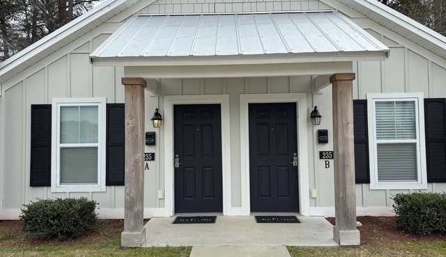 Luxury Lodging, Lakefront View, King Bed w/Private Bath, Private Patio.