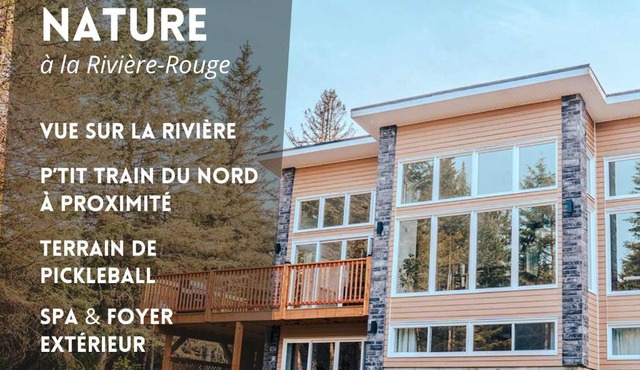 Modern Waterfront Cottage on the Rouge River & Spa