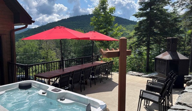 Mountain chalet with a hot tub | Promontoire-29
