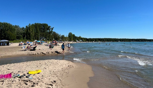 Nestled along Lake Huron