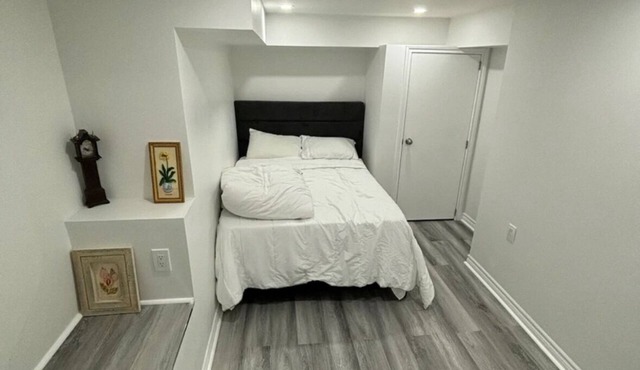 Newly renovated, Furnished and Affordable 2 Bdrms + 2 bath basement