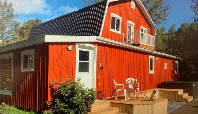 Nid douillet dans une grange canadienne