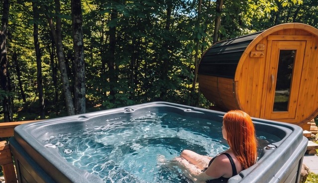 Nyctale Private Hot Tub & Sauna, Pool, Kayak & Lake