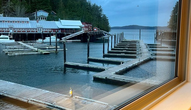 Ocean Front Condo in Awe Inspiring Telegraph Cove, BC