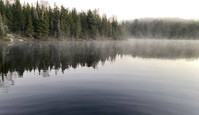 Off Grid Getaway. Water Access only! Luxury in the woods.