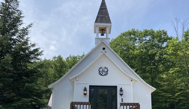 Old Chapel in the forest with Sauna and SPA