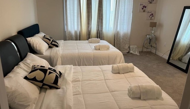 Oshos place is brand new townhouse, fully furnished, minutes from Niagara Falls