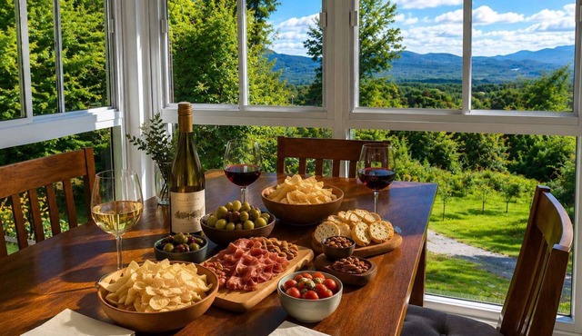 Panoramic mountain view - L'Horizon doré - 12 acre