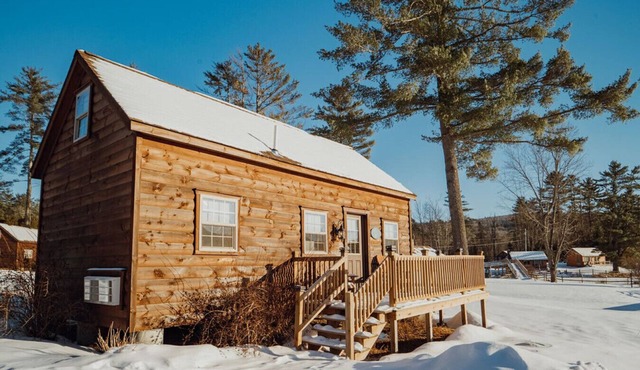 Pine Cabin #5 - Rustic Lakefront Log Cabin