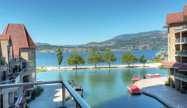 Pool Level Walkout condo- Balcony with the lagoon/Lake Views