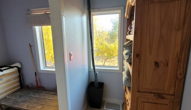Pretty, cozy, "surprisingly spacious" house close to hospital and downtown.