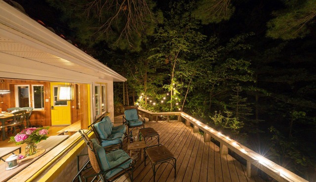 Private Beachfront Cottage in Tiny