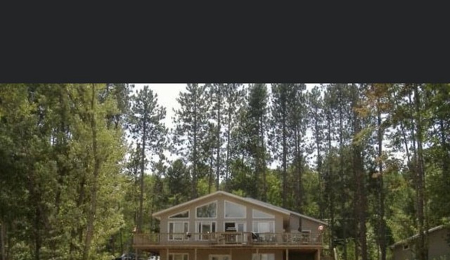 Private cottage with sand beach and snowmobile trails